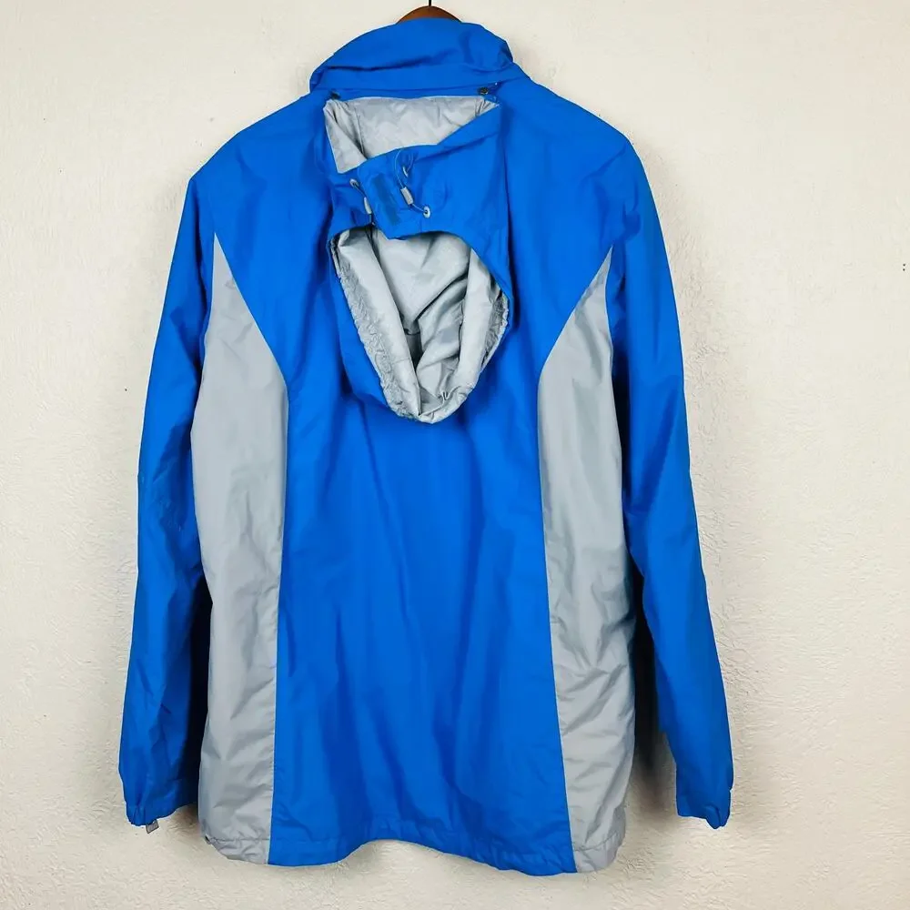 Columbia Interchange Full Zip Snap Jacket Winter Bright Blue - M
